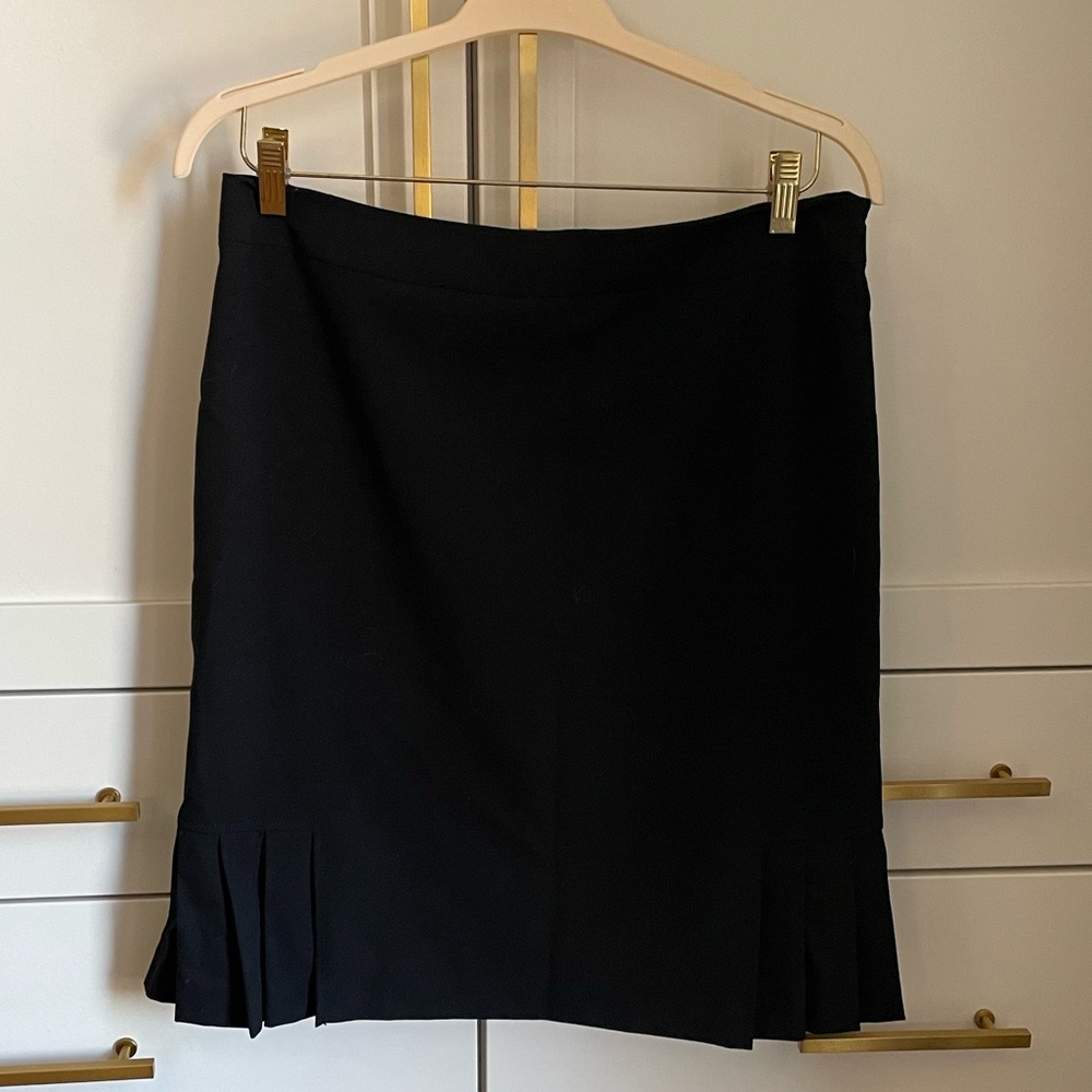 Black Skirt with Detail on Sides